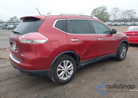 2016 Nissan Rogue Sv из США, поврежденный, VIN KNMAT2MT4GP623988